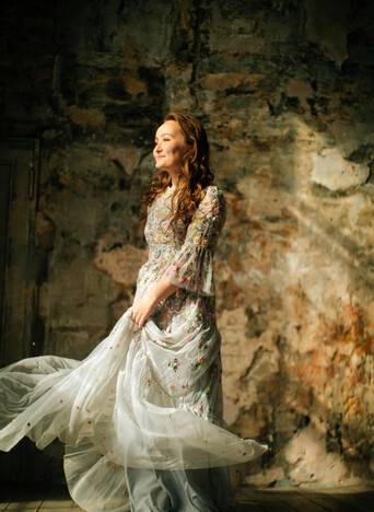 러시아 사할린 태생의 소프라노 율리아 레즈네바. 한화클래식 제공