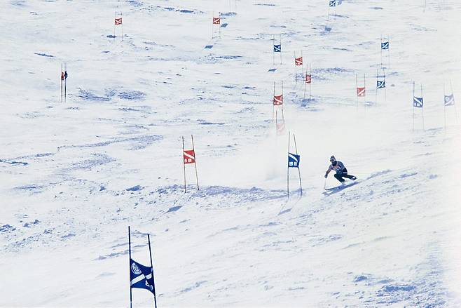 발왕산 정상부에서 5.4km를 활강하는 국내 최장 슬로프는 스키 국가대표 배출의 산실이었다.