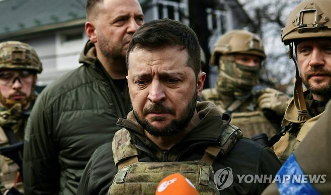 "영토 완전수복" 볼로디미르 젤렌스키 우크라이나 대통령 [AFP 연합뉴스 자료사진. 재판매 및 DB 금지]