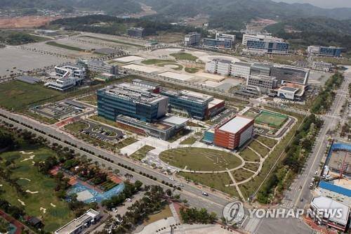 청주 오송에 조성된 첨단의료복합단지 전경 [충북도 제공. 재판매 및 DB 금지]