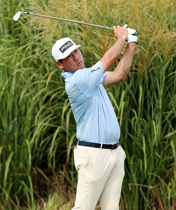 일본남자프로골프투어(JGTO) 2022시즌 최종전 '골프 일본 시리즈 JT컵'에 출전한 김찬. 사진제공=ⓒAFPBBNews = News1