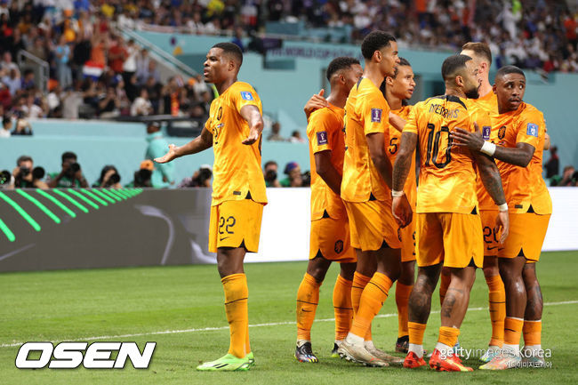 [사진] 네덜란드 축구 대표팀. ⓒGettyimages(무단전재 및 재배포 금지)