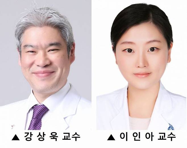 세브란스병원 갑상선내분비외과 강상욱, 이인아 교수.
