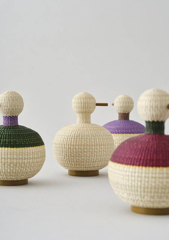 ‘완초장’ 허성자 작품. 왕골을 엮어 만든다. [사진 한국공예디자인문화진흥원]