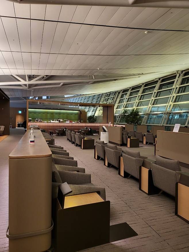 [인천=뉴시스] 인천공항 내 아시아나 비즈니스 라운지 (사진=옥승욱 기자) *재판매 및 DB 금지