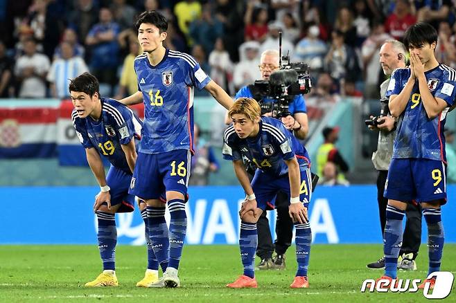 일본 축구대표팀. ⓒ AFP=뉴스1