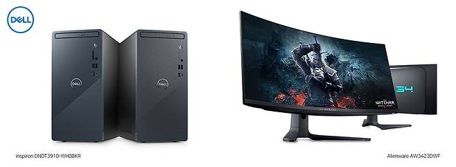 델(DELL)테크놀로지스 국내 총판사인 다올티에스는 델 PC, 게이밍 모니터 신제품을 출시했다고 6일 밝혔다. (다올티에스 제공)
