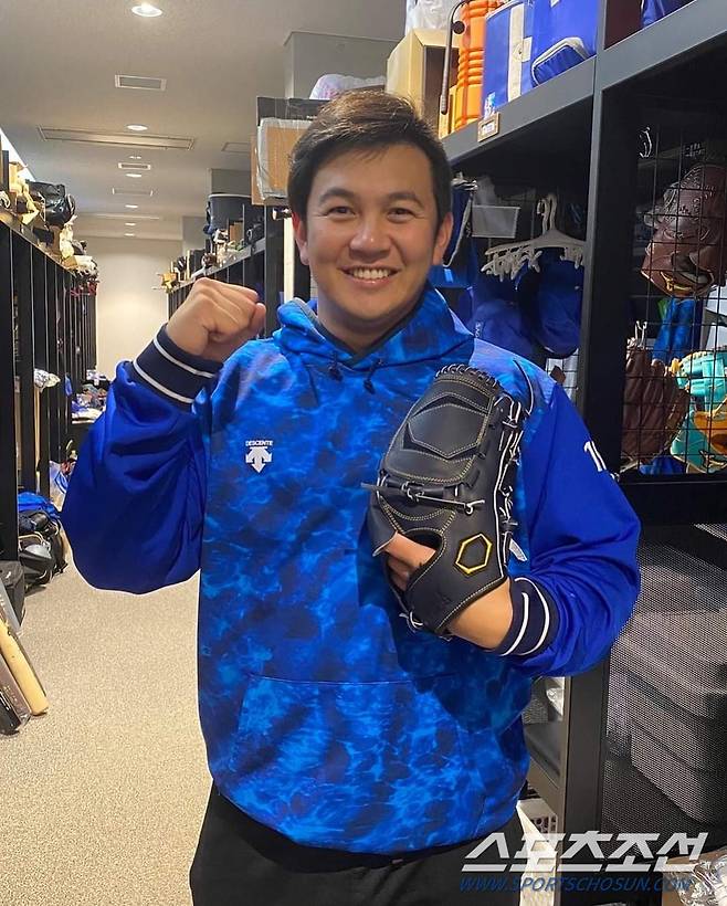 메이저리그 진출대신 요코하마 잔류를 결정한 마무리투수 야마사키.사진출처=요코하마 베이스타즈 SNS