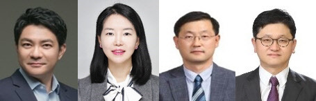 삼성SDS 강성수(왼쪽부터), 김은영, 김장현, 임재환 부사장. 삼성SDS 제공