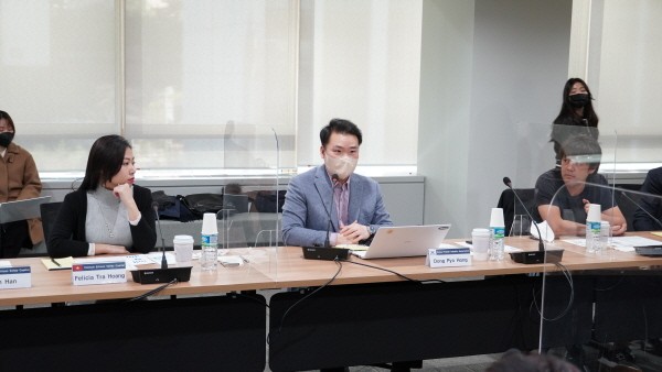 지난 12월2일 Asia  Fintech Roundtable 행사에 참석한 홍동표대표. 사진 제공: 페이스피에이팍