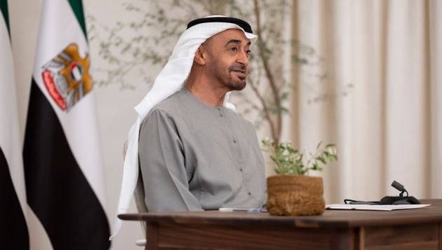 셰이크 무함마드 빈 자이드 알 나흐얀 UAE 대통령. 연합뉴스