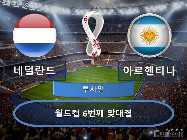 네덜란드 vs 아르헨티나. ⓒ 데일리안 스포츠