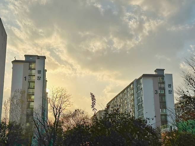 서울 영등포구 여의도동에 위치한 광장아파트. 여의나루길을 사이에 둔 1·2동과 3·5~11동이 있다. 신혜원 기자