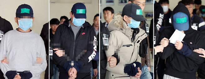 인천 중학생 집단폭행 추락사 사건 가해자들. (사진=연합뉴스)