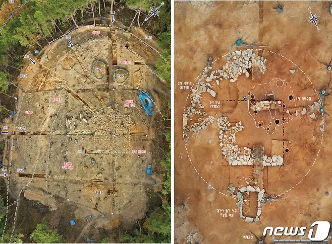 고령군 지산리 대가야 제의유적 발굴터(고령군 제공) 2022.12.12/뉴스1