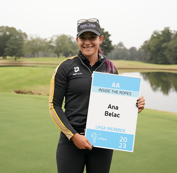 미국여자프로골프(LPGA) 퀄리파잉(Q) 시리즈에서 투어 카드를 획득한 아나 벨라크. 사진제공=Epson Tour_LPGA