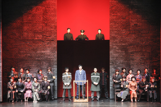 Korean musical ″Hero″ will run from Dec. 21 to Feb. 28, 2023 at the new LG Arts Center in Maok, western Seoul. [ACOM]