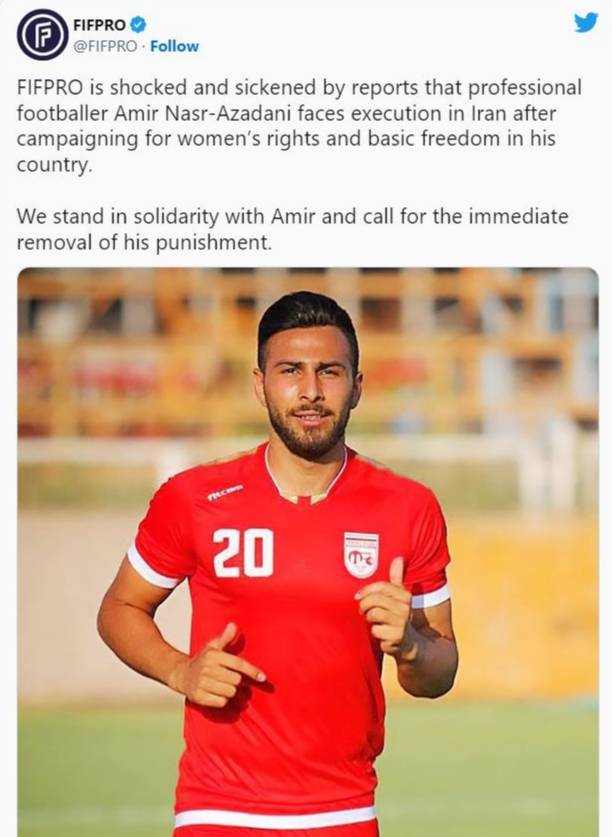 /사진=국제축구선수협회(FIFPro) 트위터 캡처