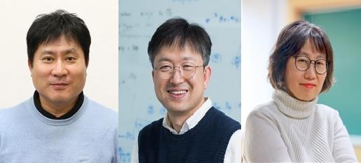'올해의 최석정상' 수상자 (왼쪽부터)서울대 강명주·KAIST 엄상일·포스텍 황형주 교수