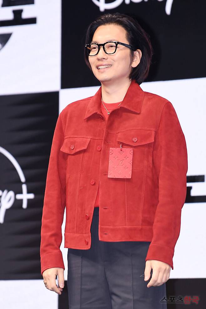 디즈니+의 오리지널 시리즈 '카지노' 제작발표회에 참석한 배우 이동휘. ⓒ이혜영 기자 lhy@hankooki.com