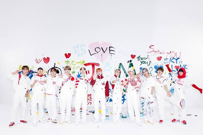 JO1, a Japan-based boy group formed with selected artists that took part in the reality competition show “Produce 101 Japan.” (Twitter)