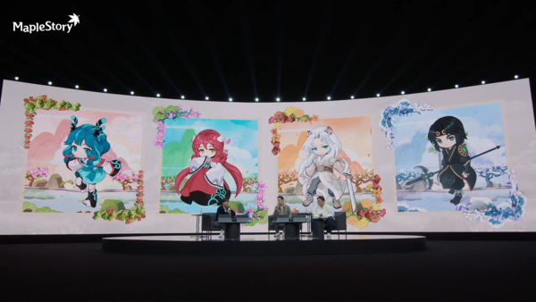 좌측부터 청룡(봄), 주작(여름), 백호(가을), 현무(겨울)&nbsp;