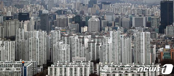서울 강남권 아파트의 모습. 2022.11.28/뉴스1 ⓒ News1 황기선 기자