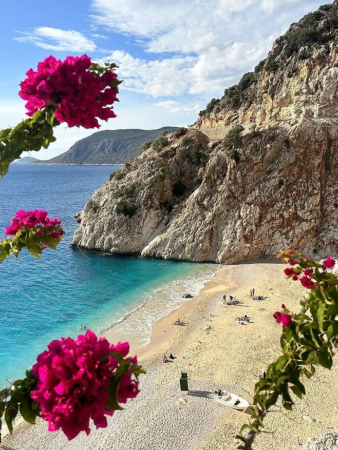 클레오파트라가 해수욕을 했다는 카푸타스 해변