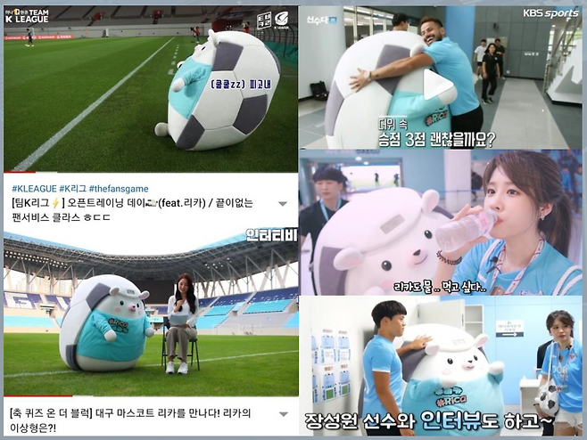 '힙한' 마스코트에 개성을 더하다! 리카 간직하는 법 | 다음스포츠