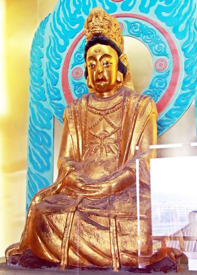 황택사 무측전의 진용 좌상. ⓒ최종명