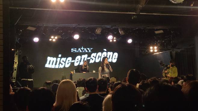 R&B singer-songwriter Saay holds her solo concert "Mise-en-Scene" at Rolling Hall in Hongdae, western Seoul, on Dec. 15. (Choi Ji-won/ The Korea Herald)