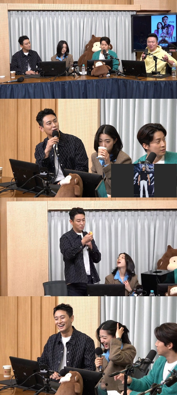 주지훈 최성은 / 사진=SBS 파워FM 두시탈출 컬투쇼