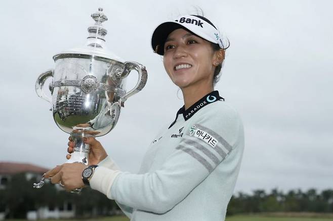 LPGA 최종전에서 우승한 리디아 고. 사진제공=연합뉴스.