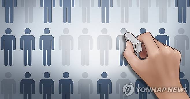 인력 감원 (PG) [박은주 제작] 사진합성·일러스트