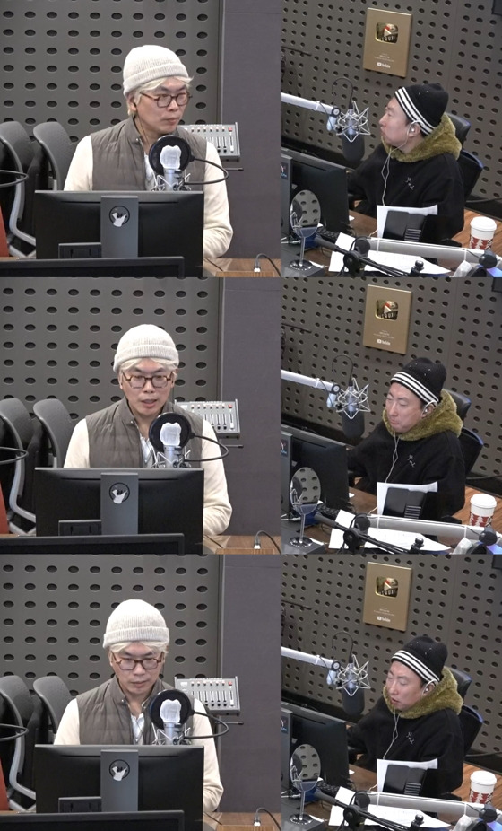 김태호 PD가 KBS 라디오 쿨FM '박명수의 라디오쇼'에 출연했다./사진=KBS 라디오 쿨FM '박명수의 라디오쇼' 보이는 라디오 캡처