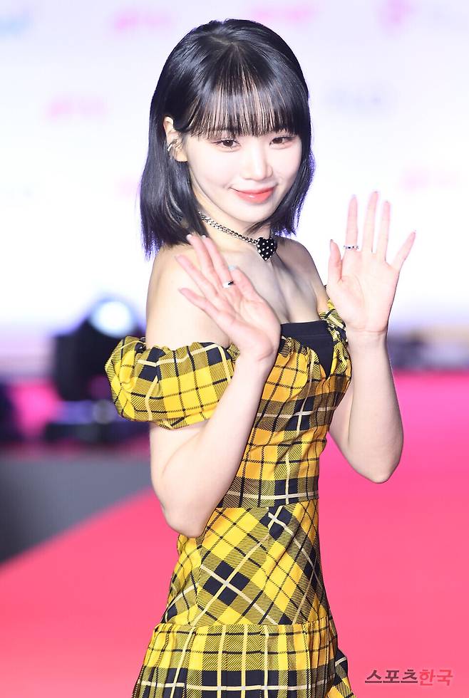 르세라핌 채원, 사랑스러운 미소