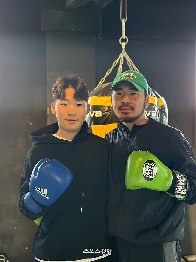 복싱 유망주 송세영, 아버지 송승경씨