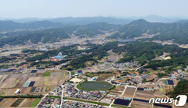 충북 괴산 메가폴리스 산업단지 예정지.(자료사진) / 뉴스1