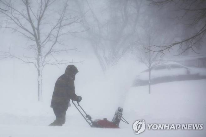 폭설 내린 미국의 모습. 사진=연합뉴스