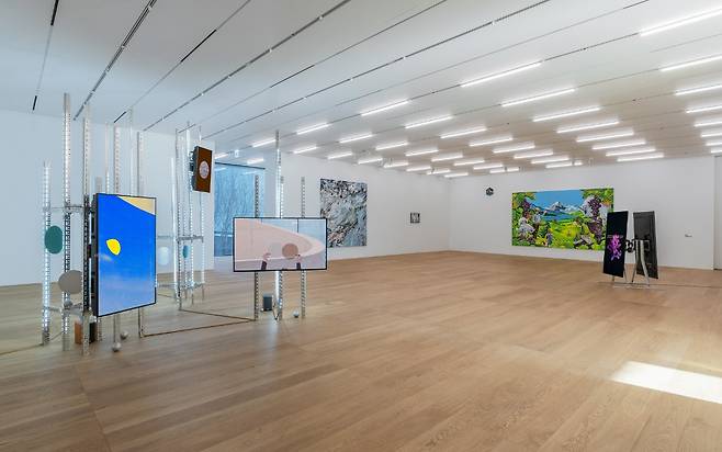 An installation view of the 22nd Songeun Art Award at Songeun Art Space in Gangnam-gu, Seoul. (Songeun Art and Cultural Foundation)