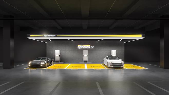 신세계아이앤씨 EV 스파로스 충전소. [사진 제공 = 신세계아이앤씨]