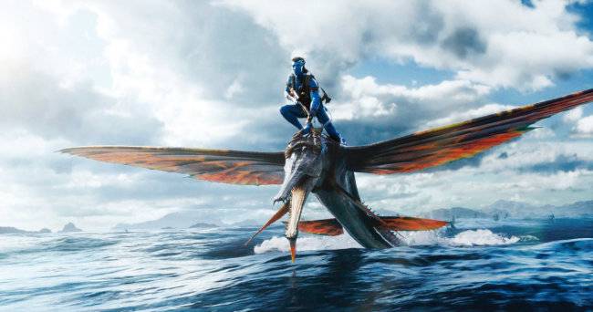 혁신적인 컴퓨터그래픽 기술로 화제를 모으고 있는 영화 ‘아바타: 물의 길’의 한 장면. [월트 디즈니 컴퍼니 제공]