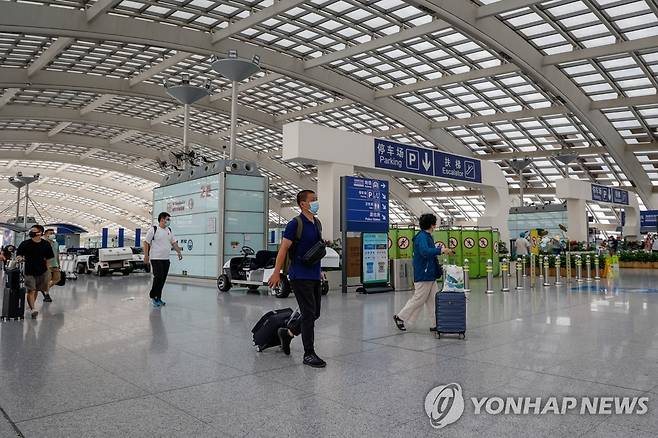 중국 베이징 서우두 국제공항 [연합뉴스 자료사진]