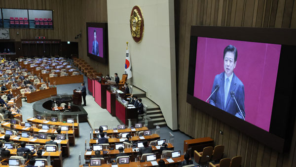 신상발언 하는 노웅래 [사진 제공 : 연합뉴스]