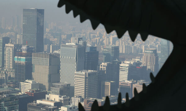 지난 27일 다수 기업이 입주한 서울 여의도 일대 모습. 연합뉴스