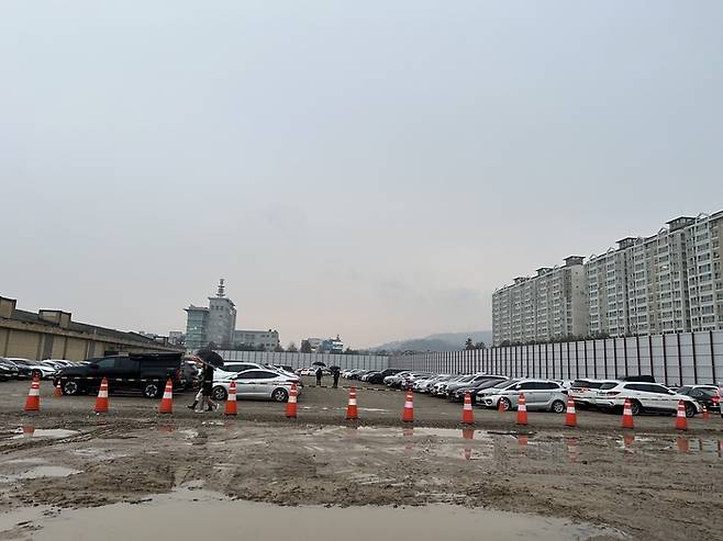 지난 21일 철거를 시작한 전북 전주 옛 대한방직 터 모습. |전북환경운동연합 제공