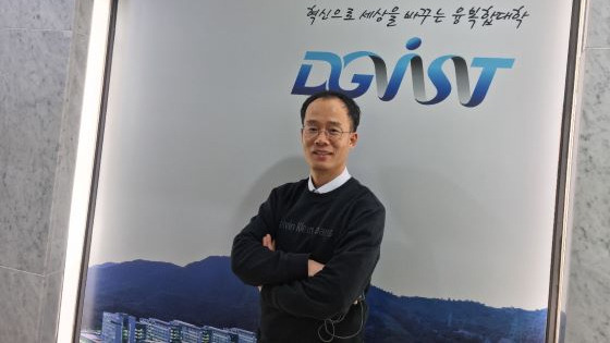 대구경북과학기술원(DGIST) 교원창업기업 지오로봇에 강태훈 대표/사진=지오로봇