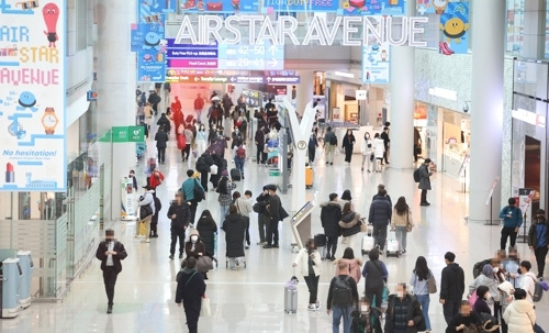 인천국제공항 면세구역. [사진 출처 = 연합뉴스]