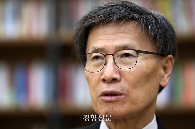 윤영관 서울대 영예교수 겸 전 외교부 장관. 김창길기자