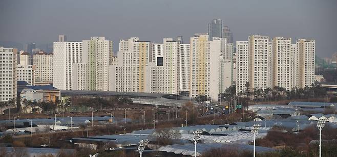 경기 과천시 일대 전경 [연합]